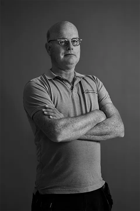 Portret monteur Van Boven