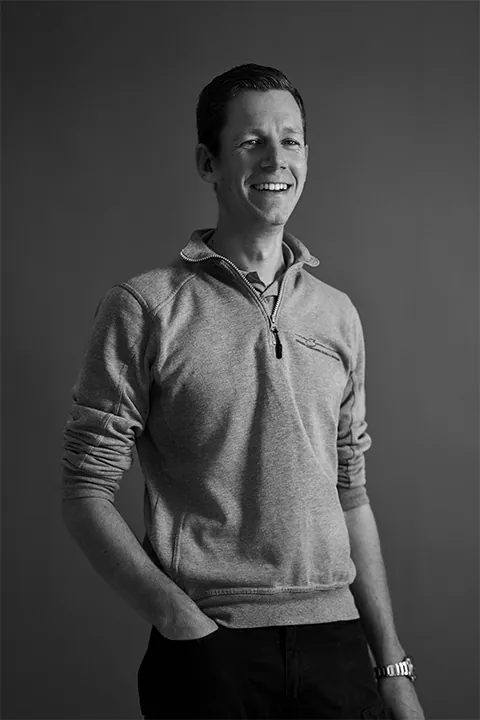 Portret magazijnman & chauffeur Van Boven