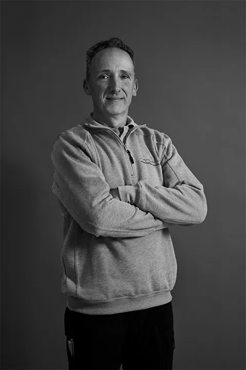 Portret tegelzetter Van Boven