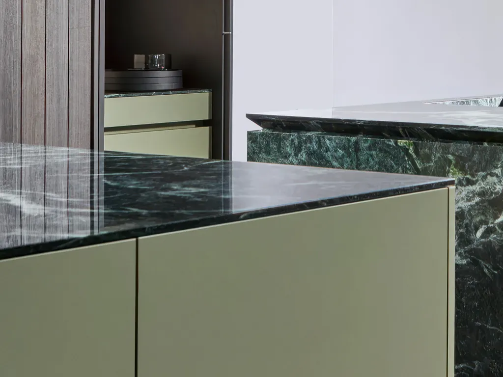 Eggersmann Sophisticated greens linoleum olive