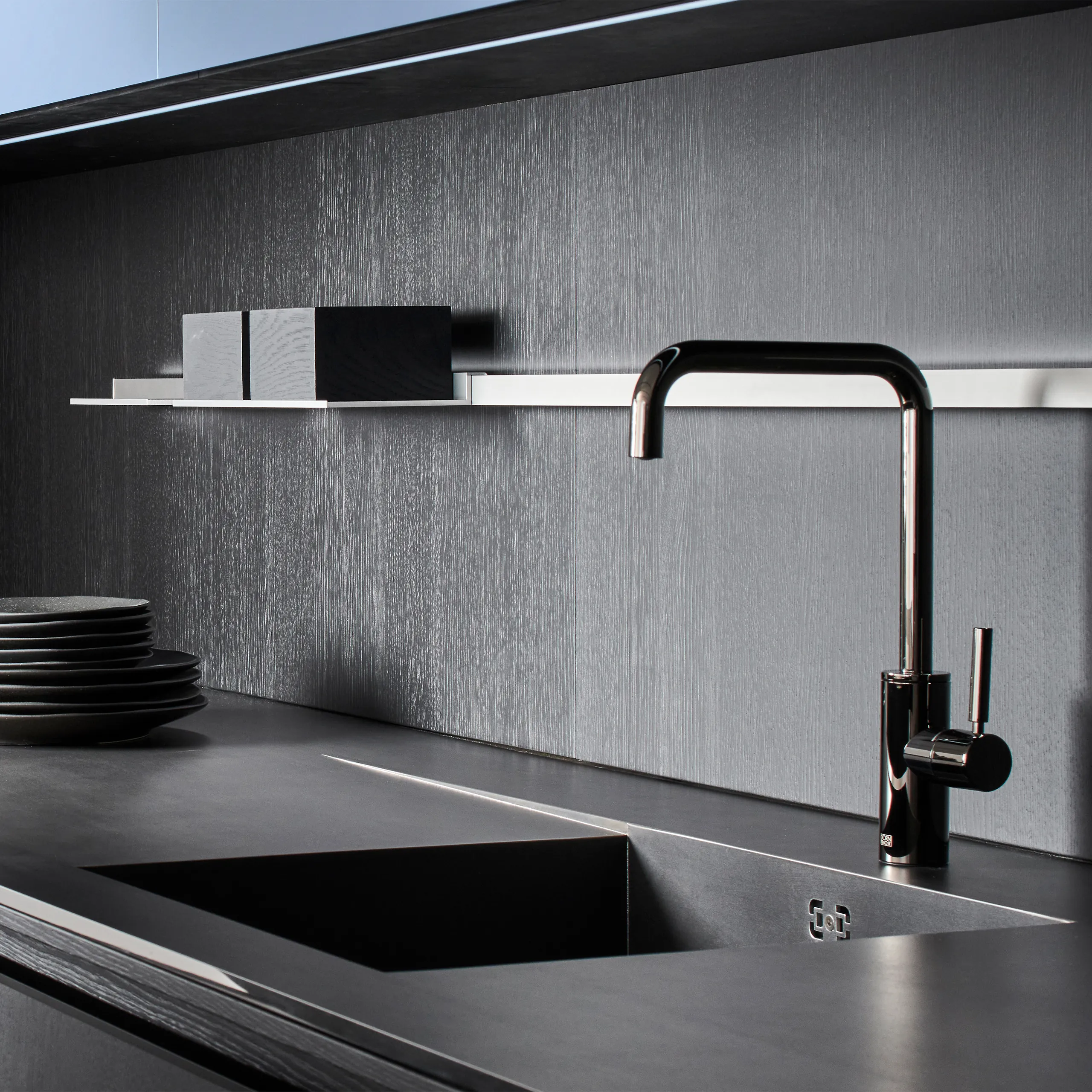 Eggersmann edelstaal Manhattan keuken roestvrij staal professioneel Duits maatwerk keukendesign