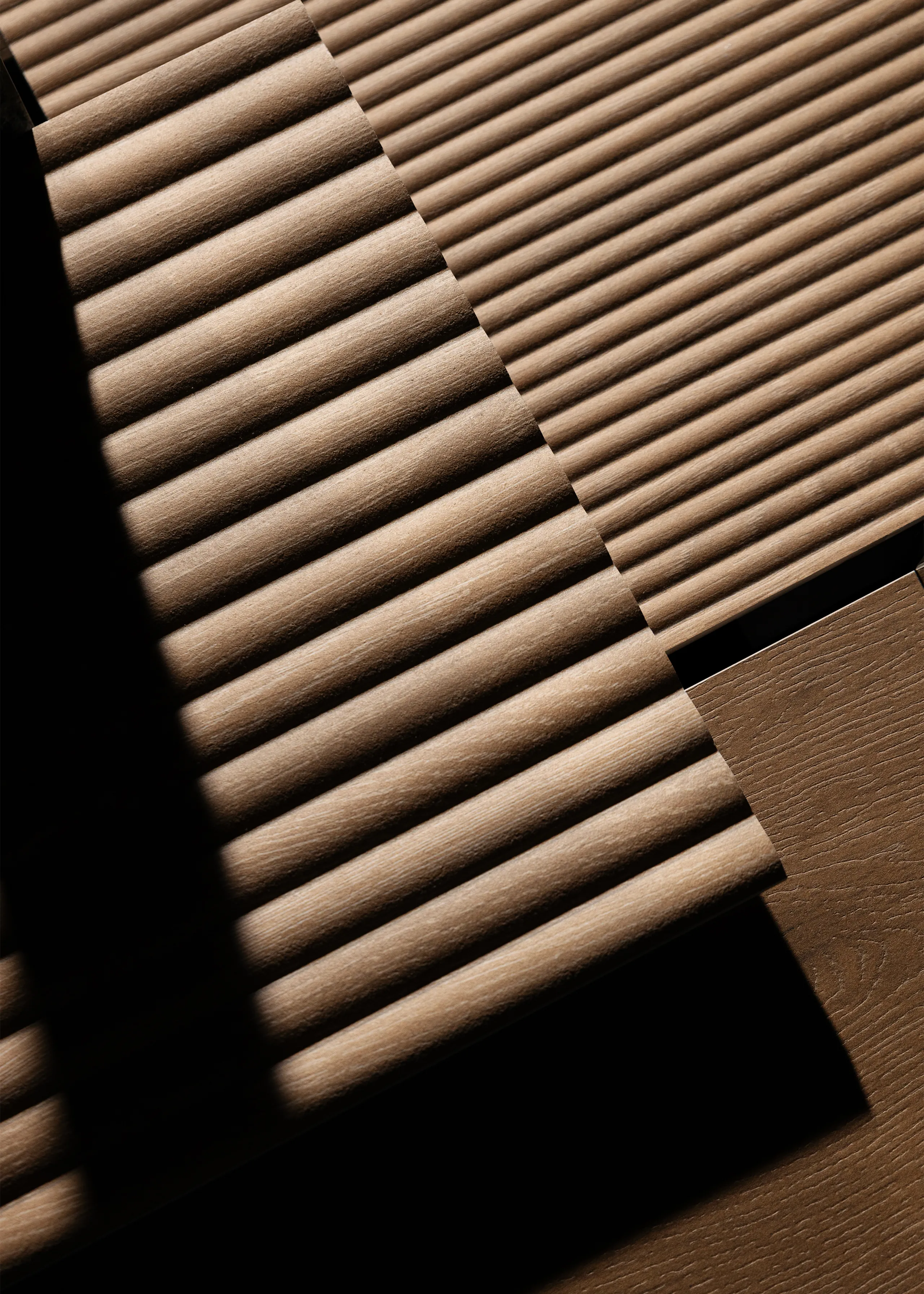 Living Ceramics Kora houtlook tegels porselein met 3D·FIT houtnerf structuur Tribute Wood Collection