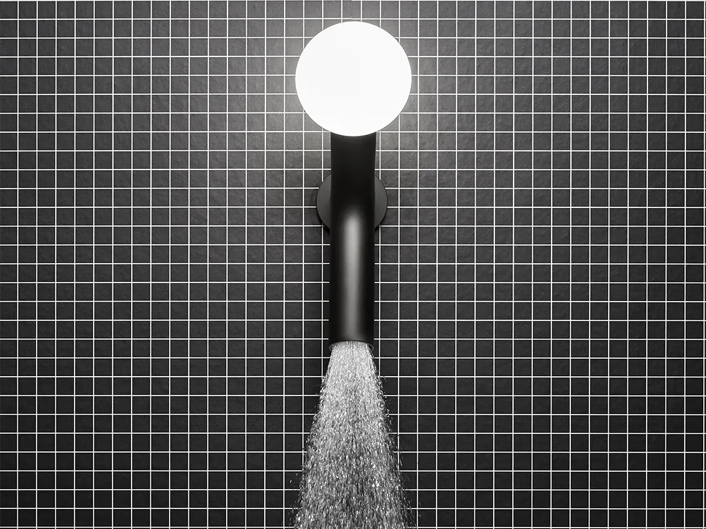 antoniolupi Apollo douchekop met geïntegreerde verlichting multifunctioneel plafond-element voor douche