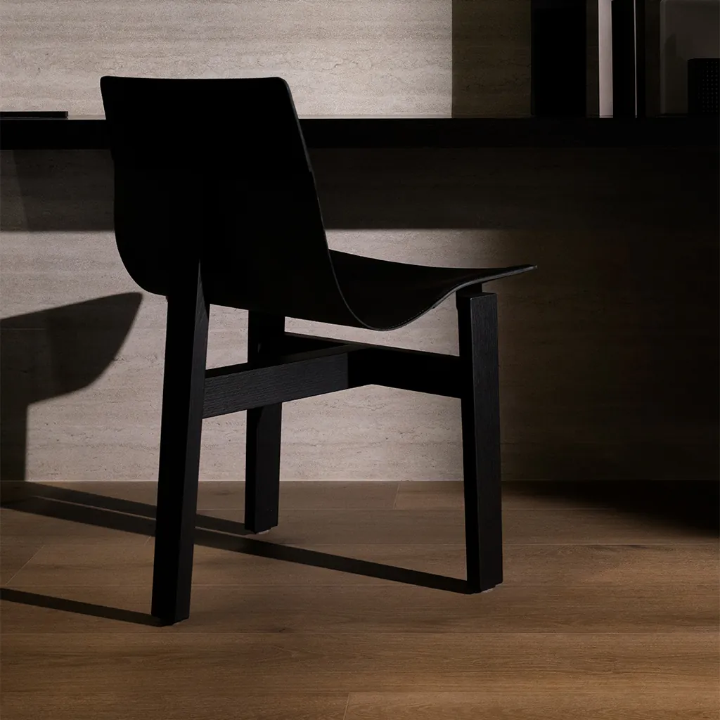 Living Ceramics houtlook vloertegel met Verso Vein Cross Cut wandtegel keramiek in twee afwerkingen